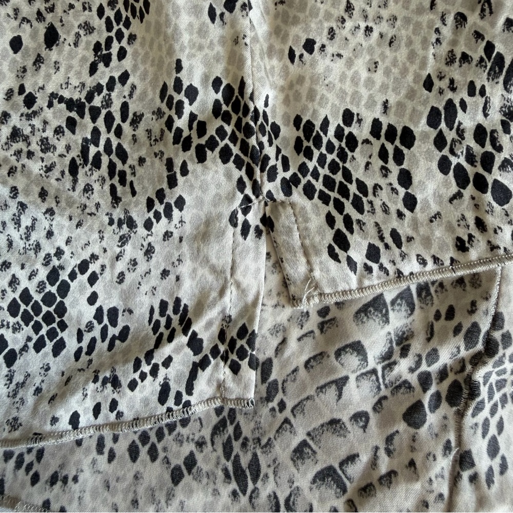 ATM Anthony Thomas Melillo 100% Silk Snakeskin Print Camisole Tank Pavement/Haze - Picture 10 of 14